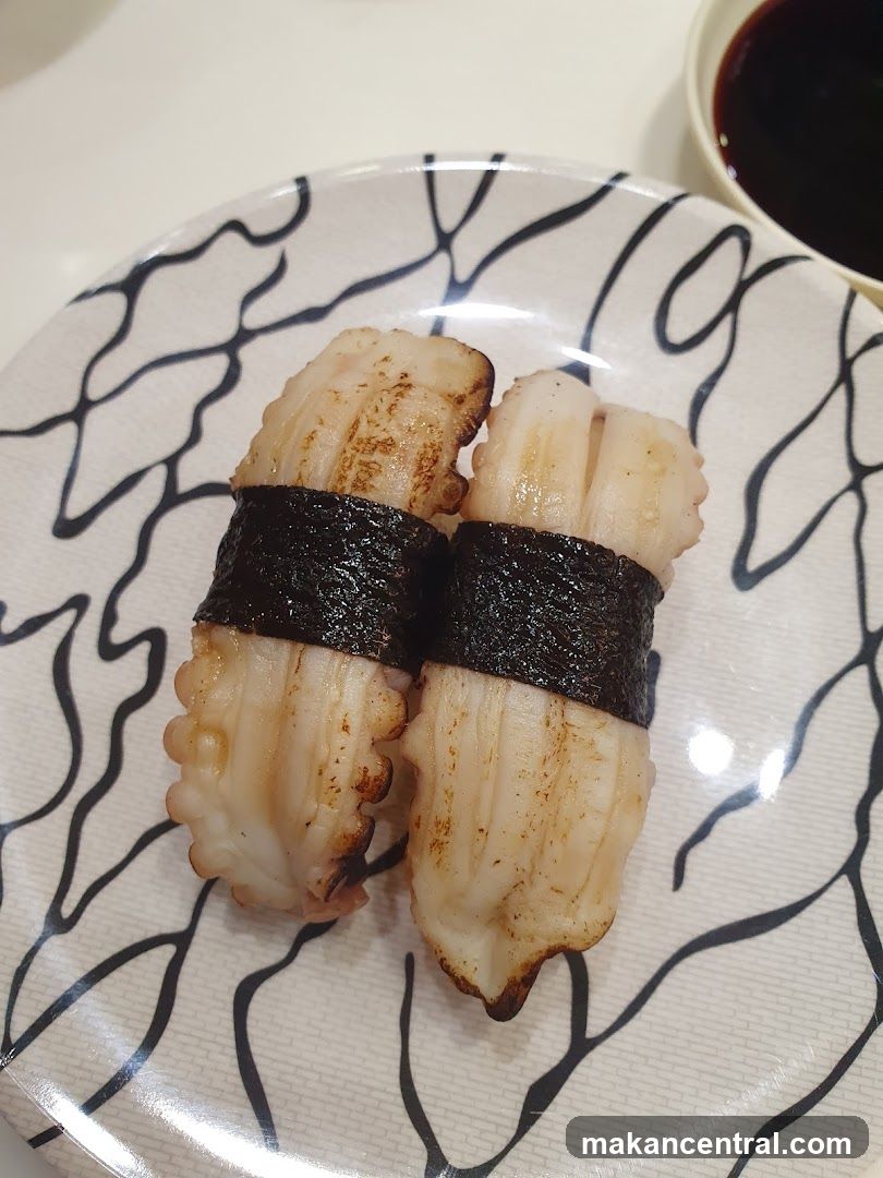 Octopus Nigiri Sushi
