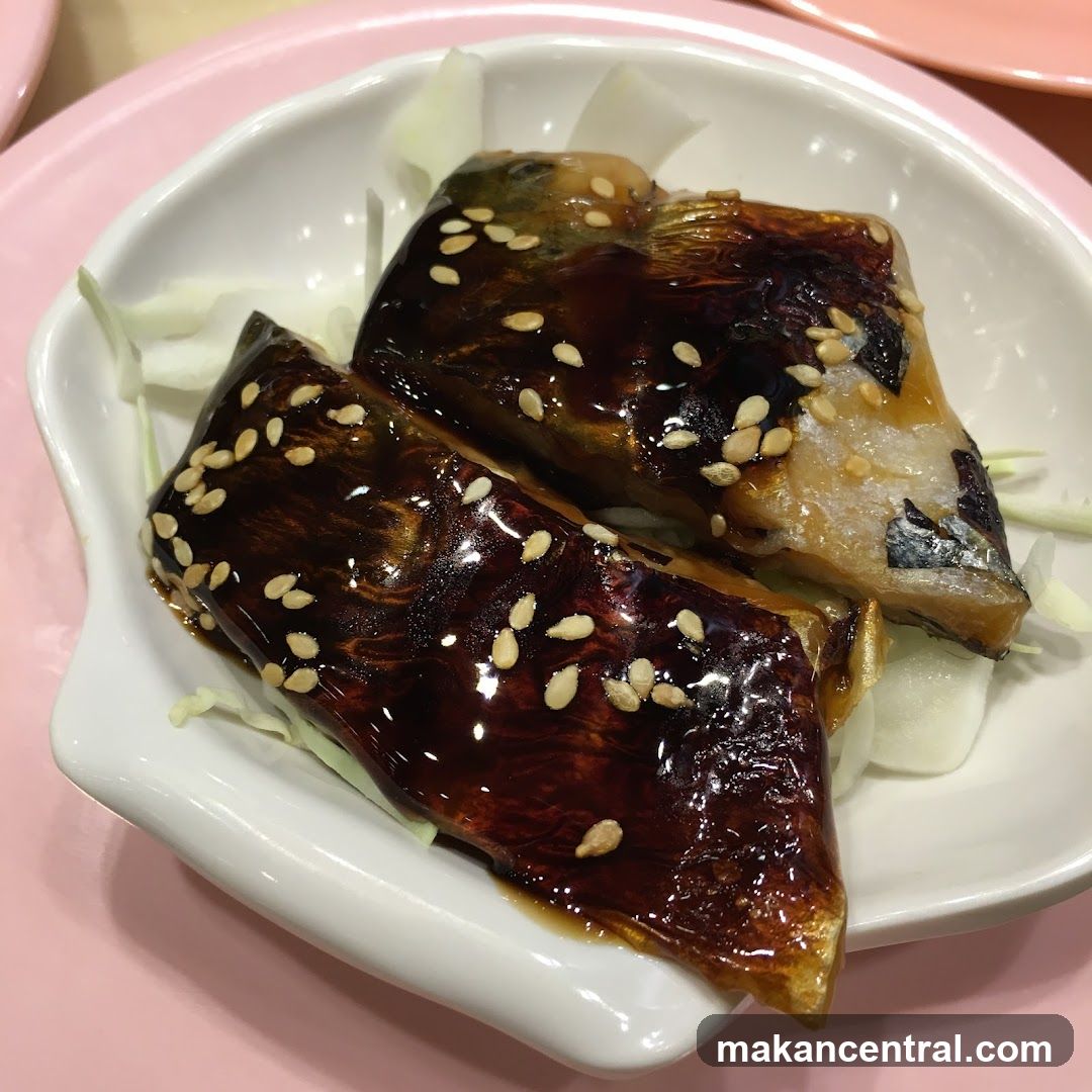 Grilled Mackerel with Sesame Seeds