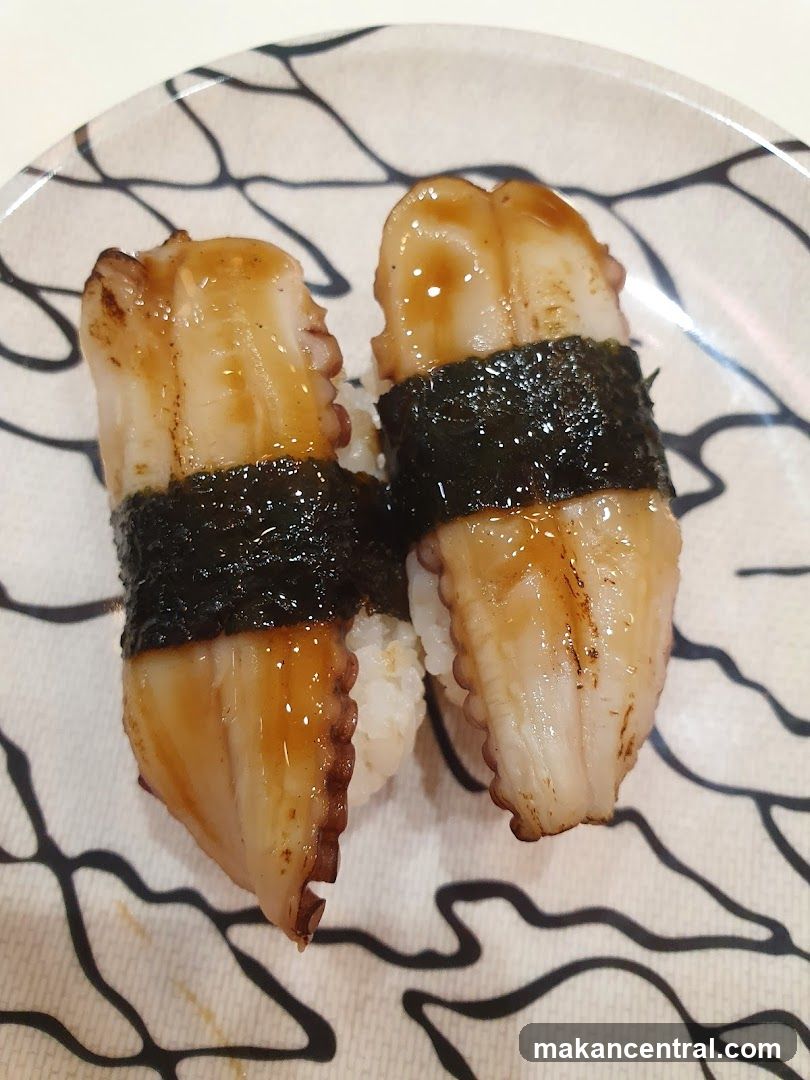 Octopus Nigiri Sushi
