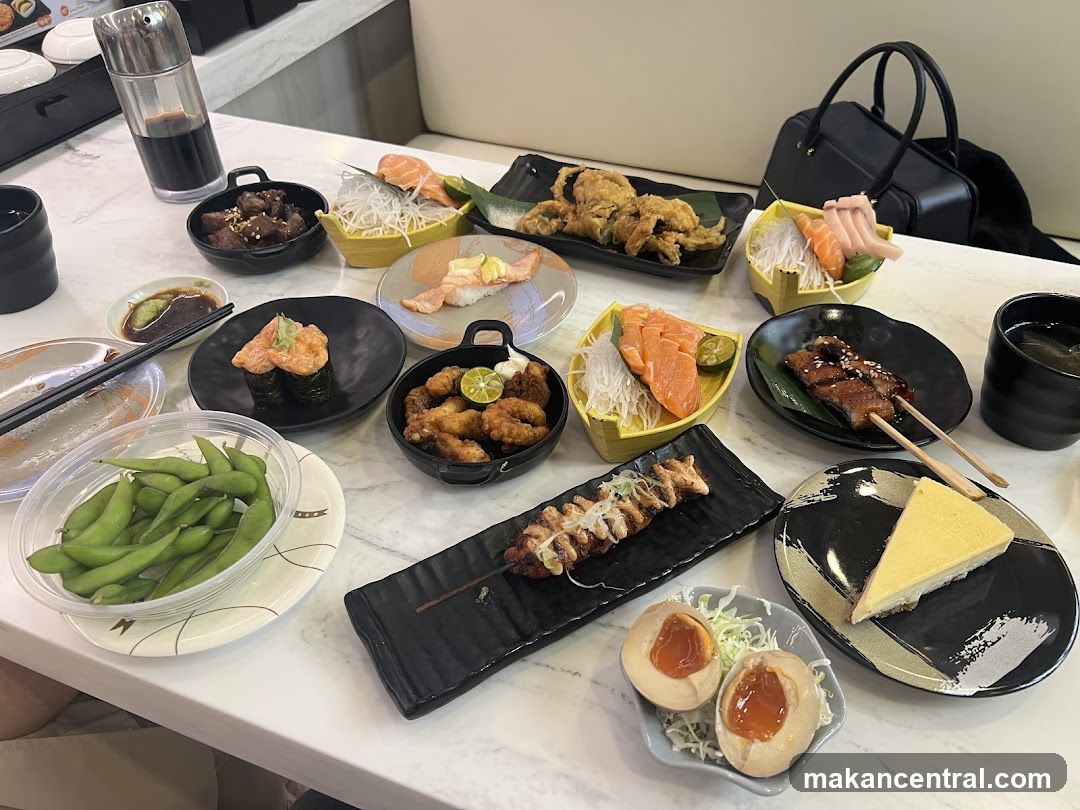 Japanese Food Spread
