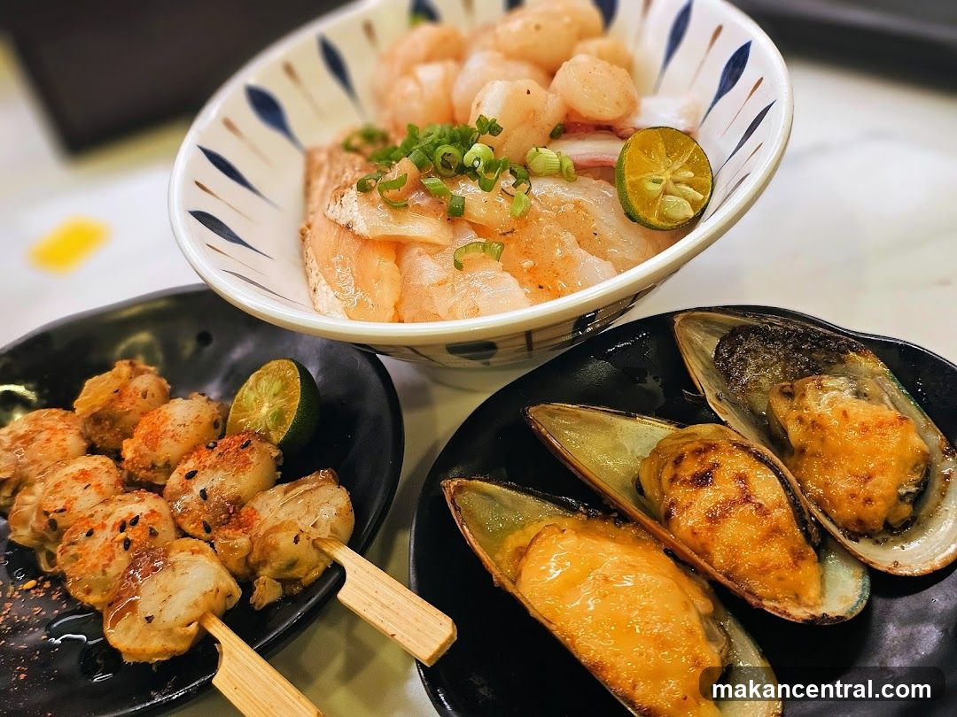 Seafood dishes