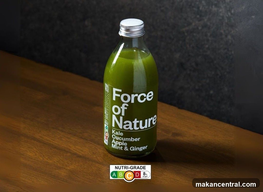 Force of Nature Juice Bottle