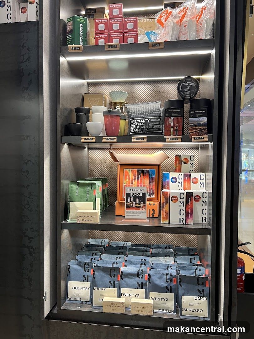 Coffee and Accessories Display