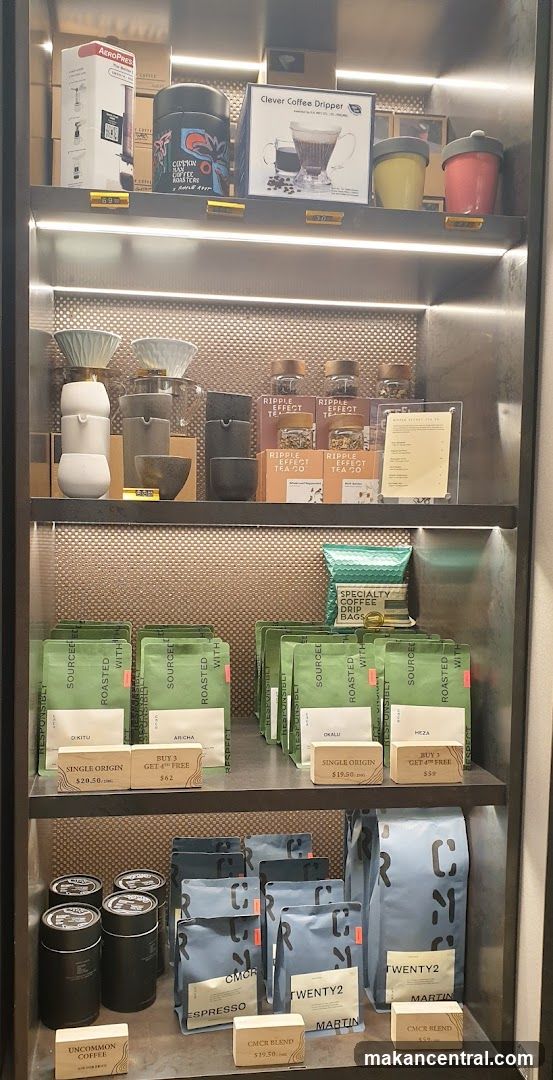 Coffee and Tea Products Display