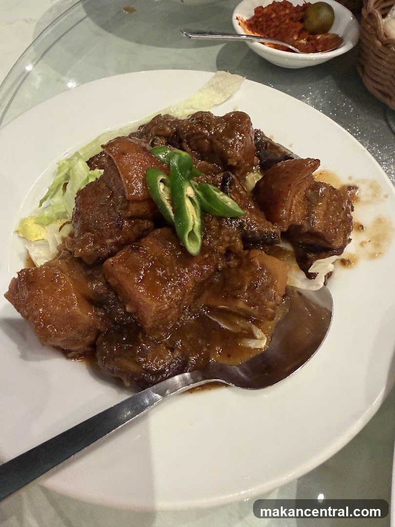 Braised Pork Belly with Chili