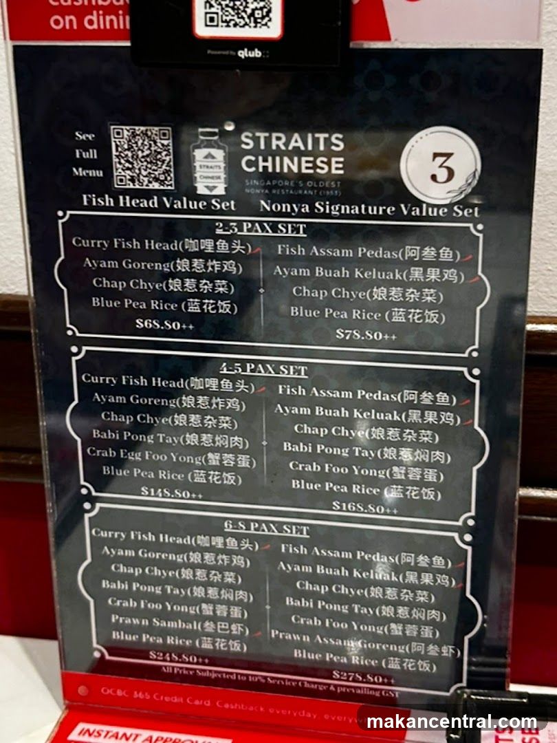 STRAITS CHINESE Nonya Signature Value Set