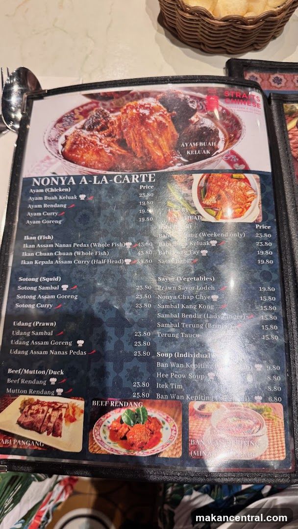 NONNYA A-LA-CARTE