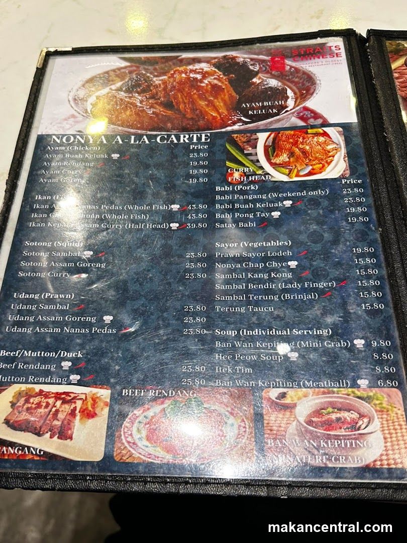 NONYA A-LA-CARTE