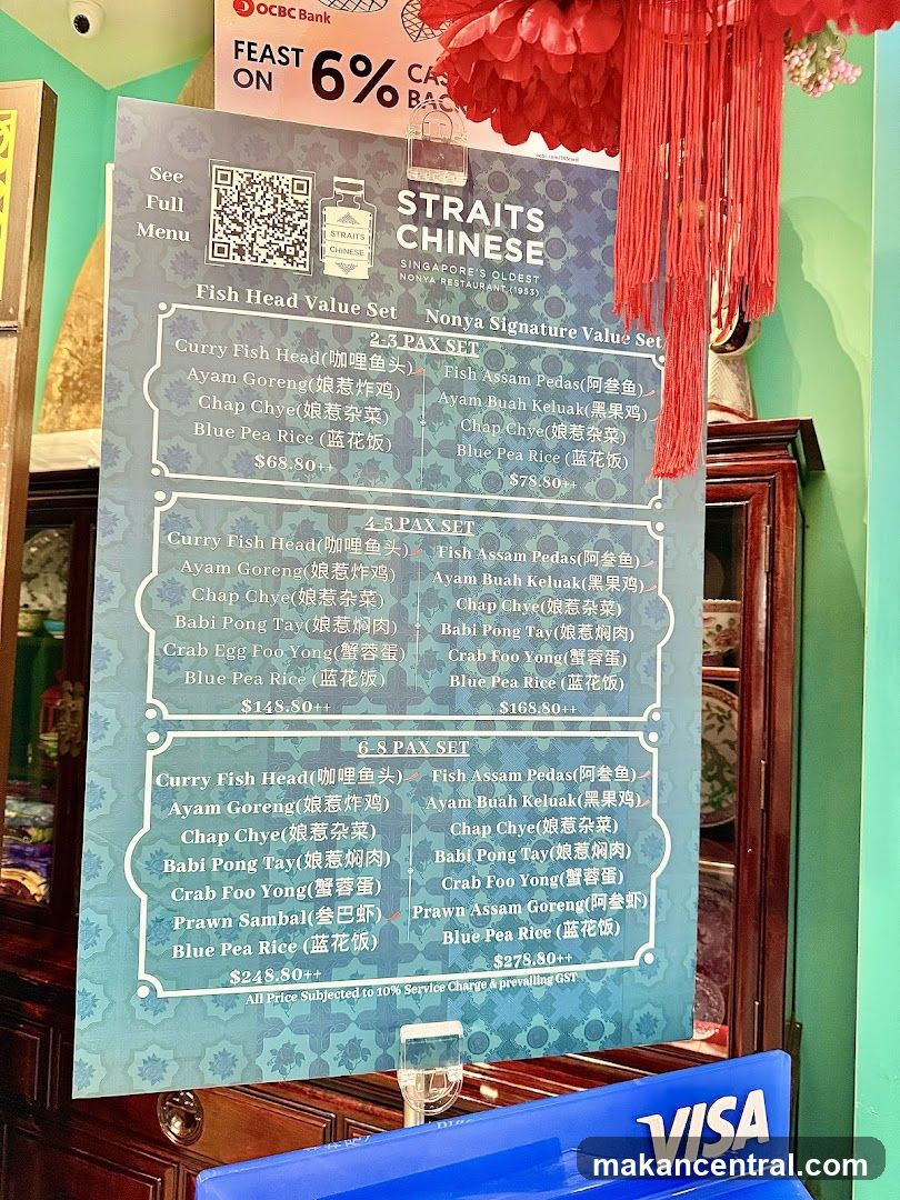 Straits Chinese Nonya Signature Value Set