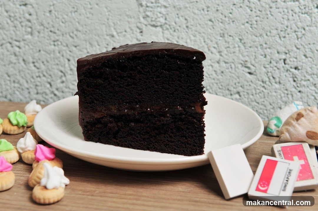 Chocolate Cake Slice