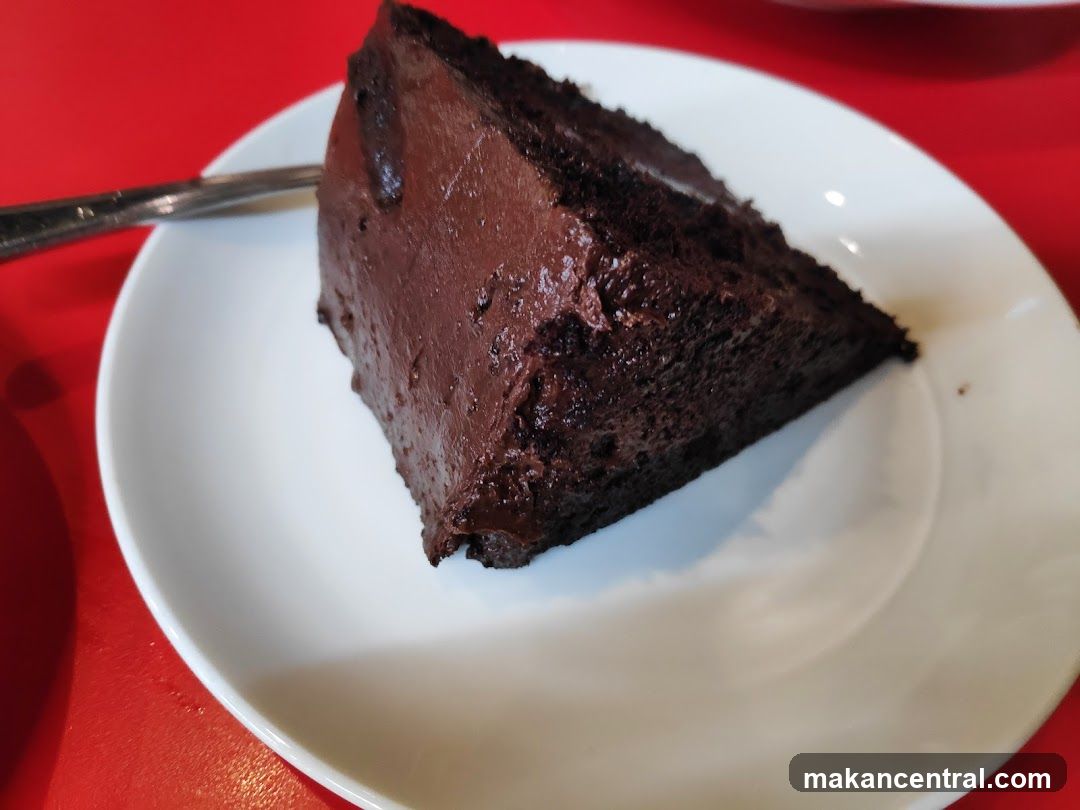 Chocolate Cake Slice