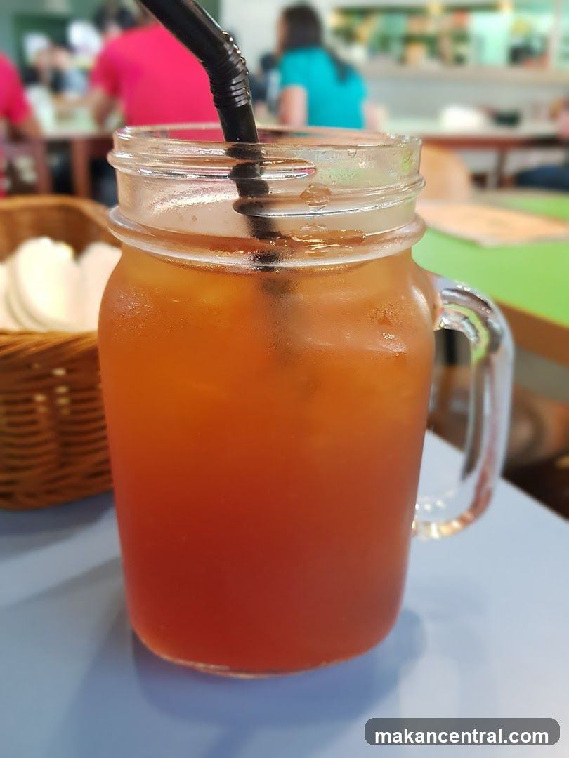 Iced Tea in a Mason Jar