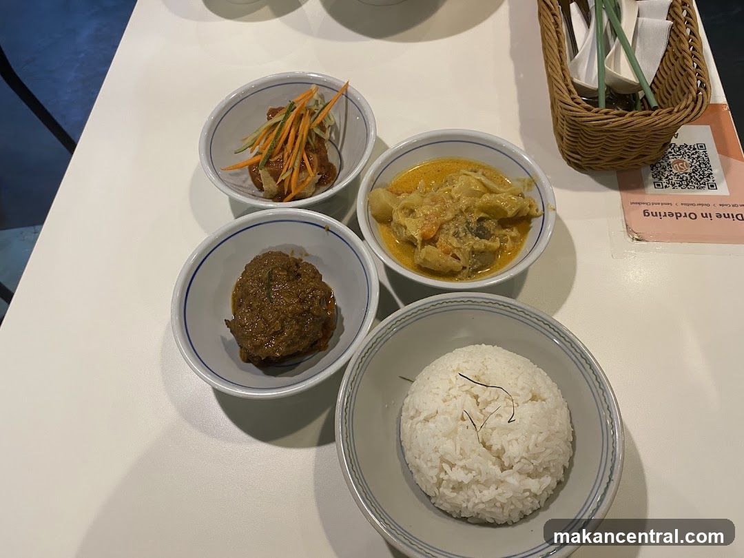 Four Bowls of Food