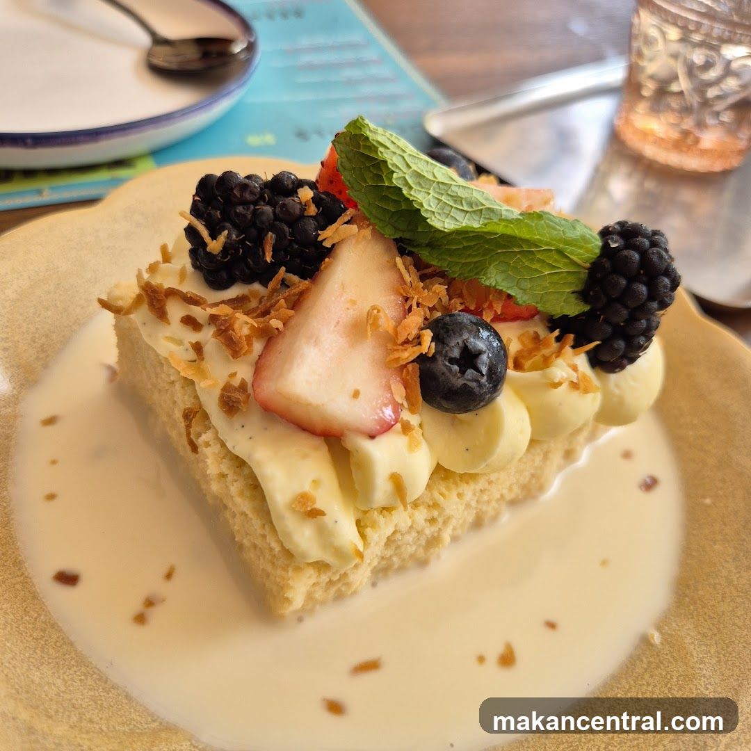 Dessert with Berries
