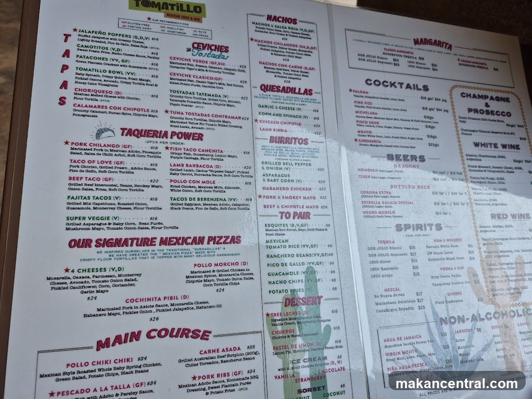 Tomatillo Mexican Food & Bar