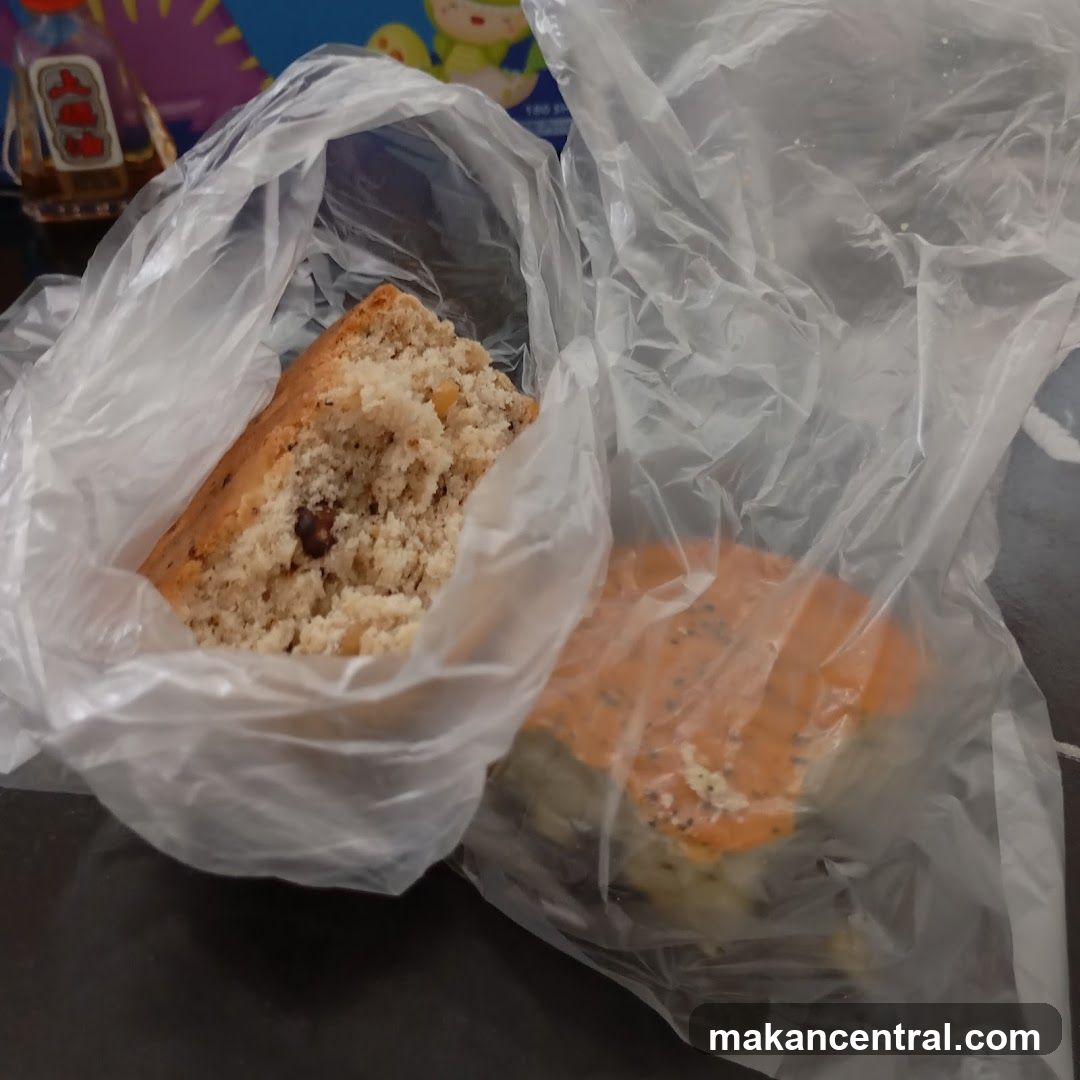 Baked Goods in Plastic Bags