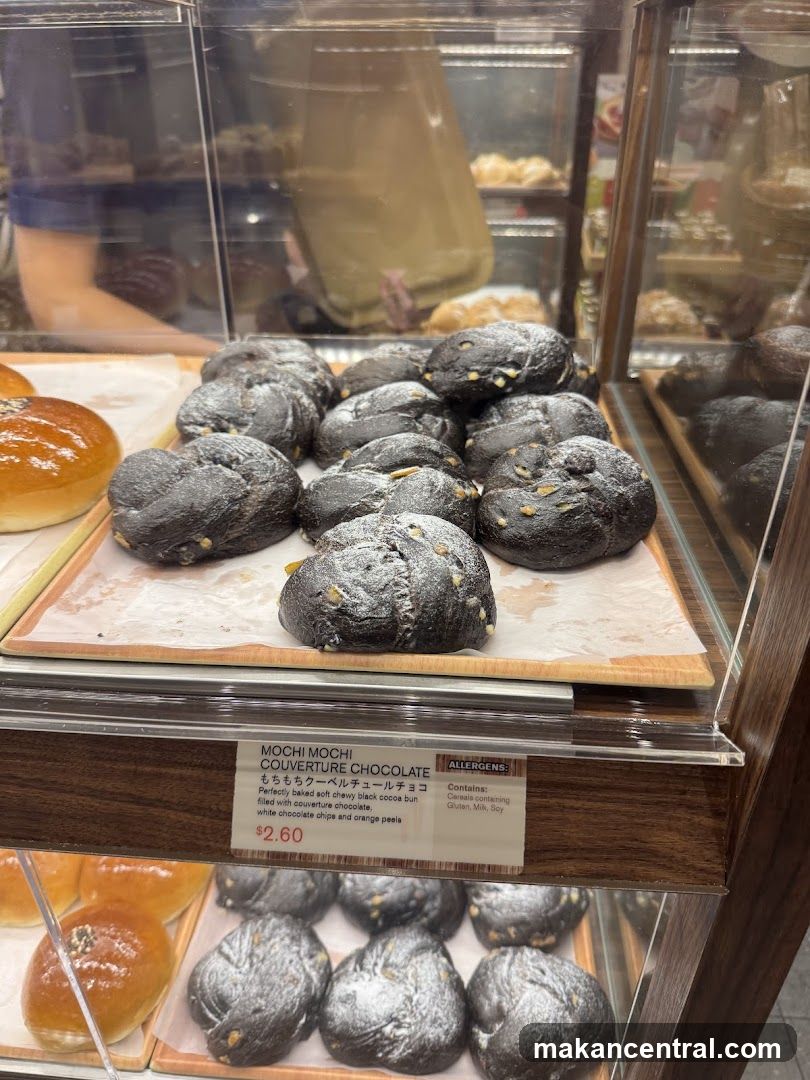 Chocolate Mochi Buns