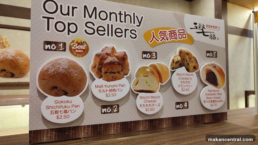 Monthly Top Sellers Menu
