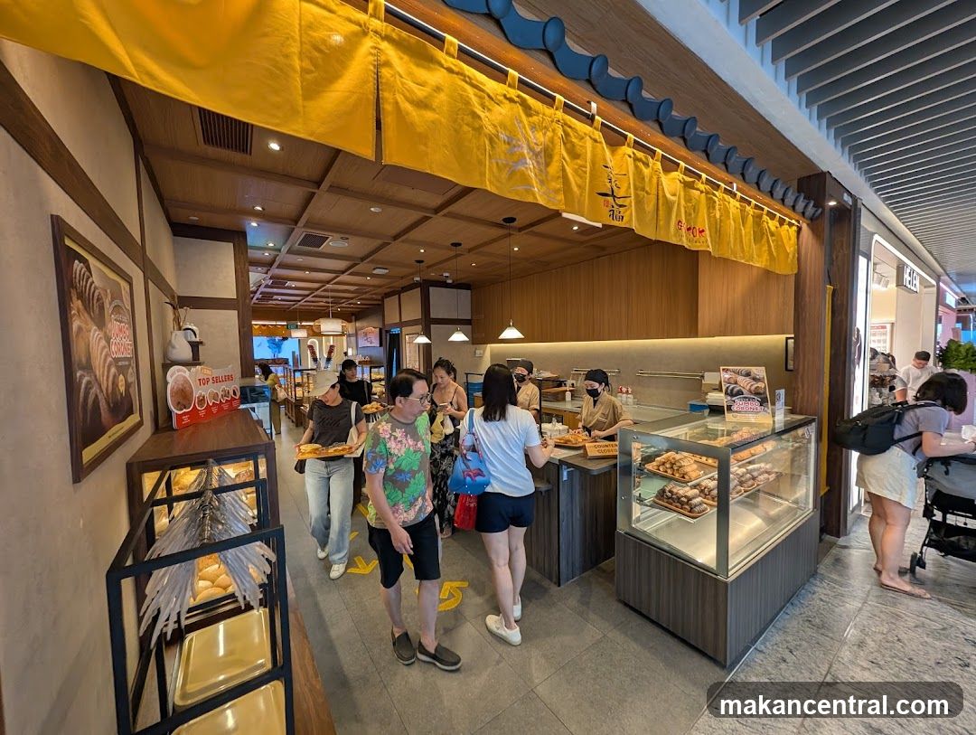 Bakery Interior with Customers