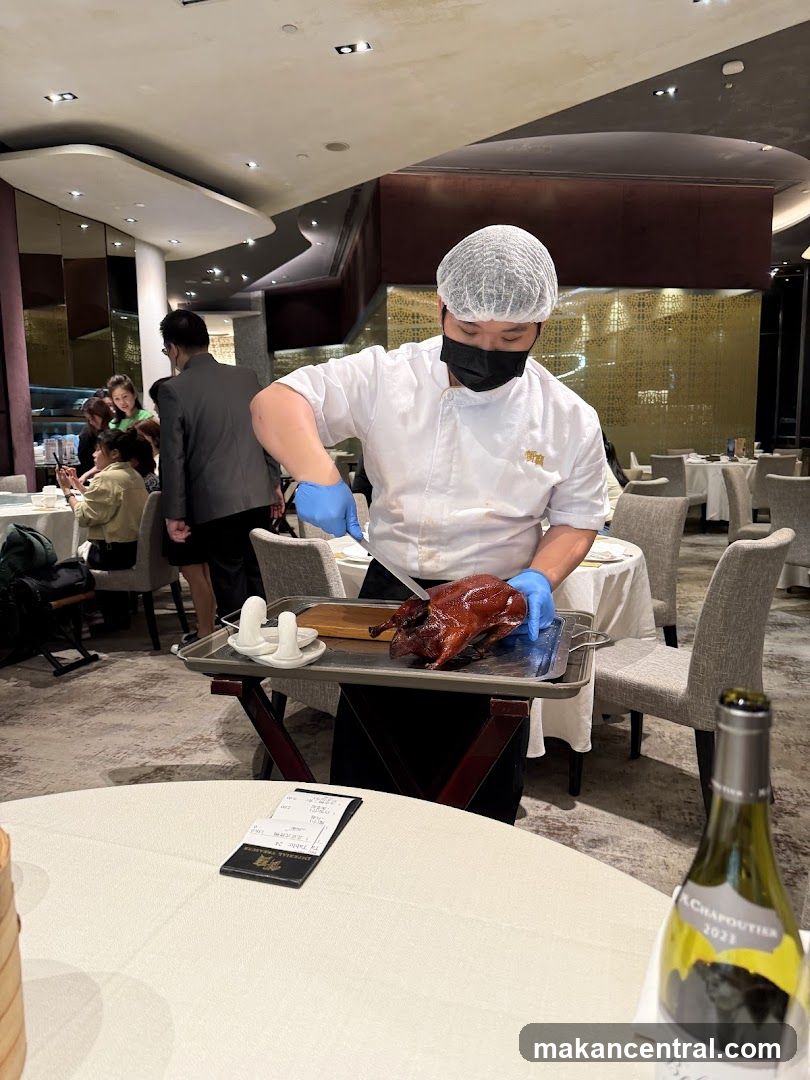 Chef Carving Peking Duck