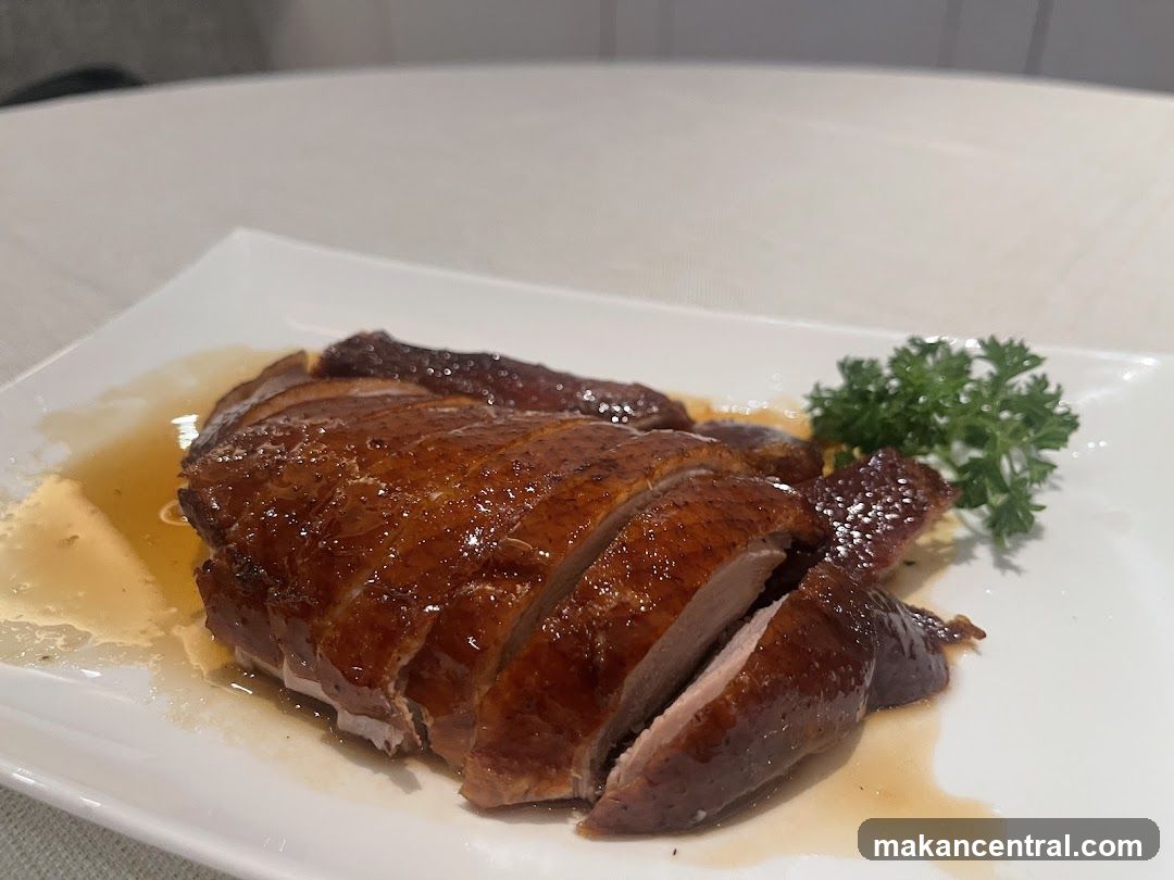 Sliced Roasted Duck