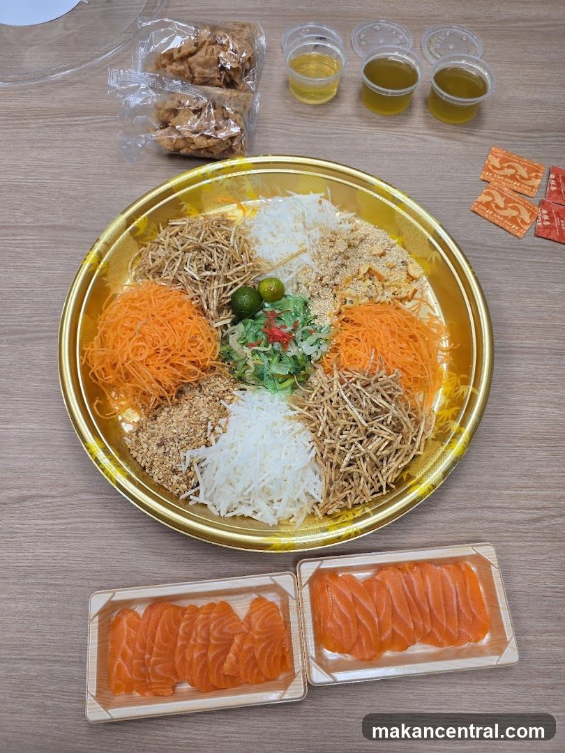 Salmon Yu Sheng Platter