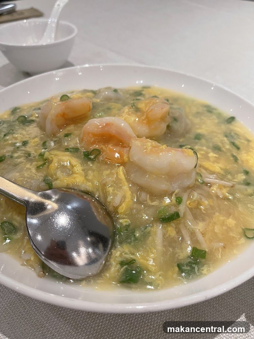 Shrimp and Egg Noodle Dish