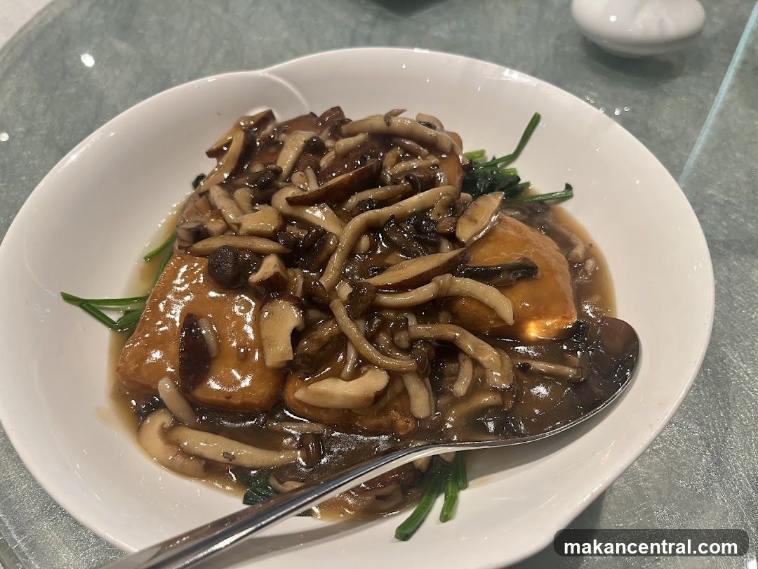 Tofu with Mushrooms