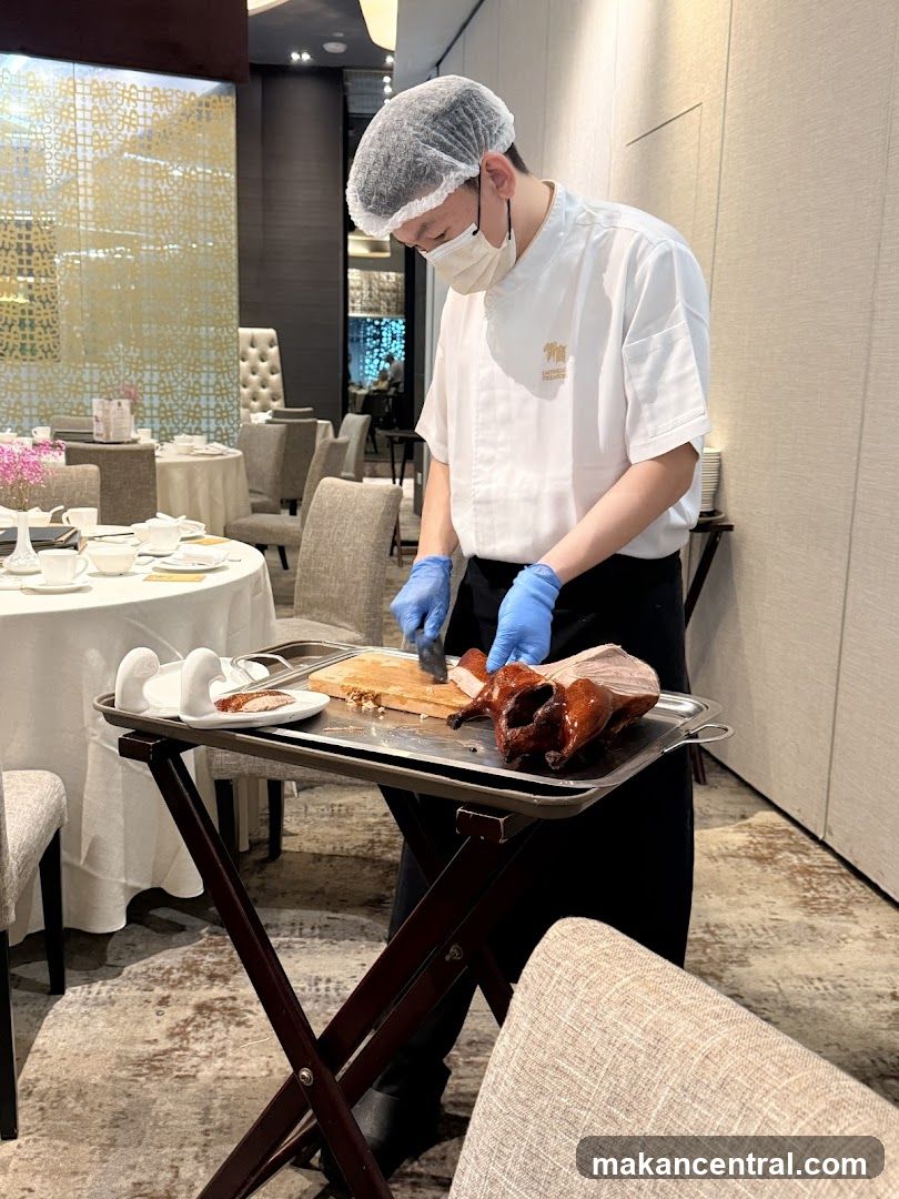 Chef Carving Peking Duck