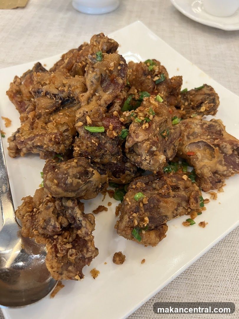 Fried Garlic Chicken Bites