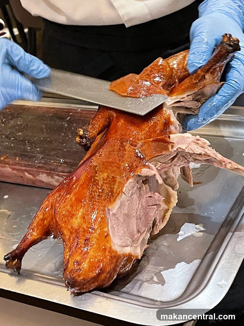 Carving Peking Duck