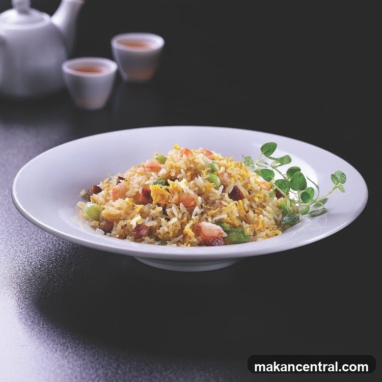 Fried Rice with Shrimp and Char Siu