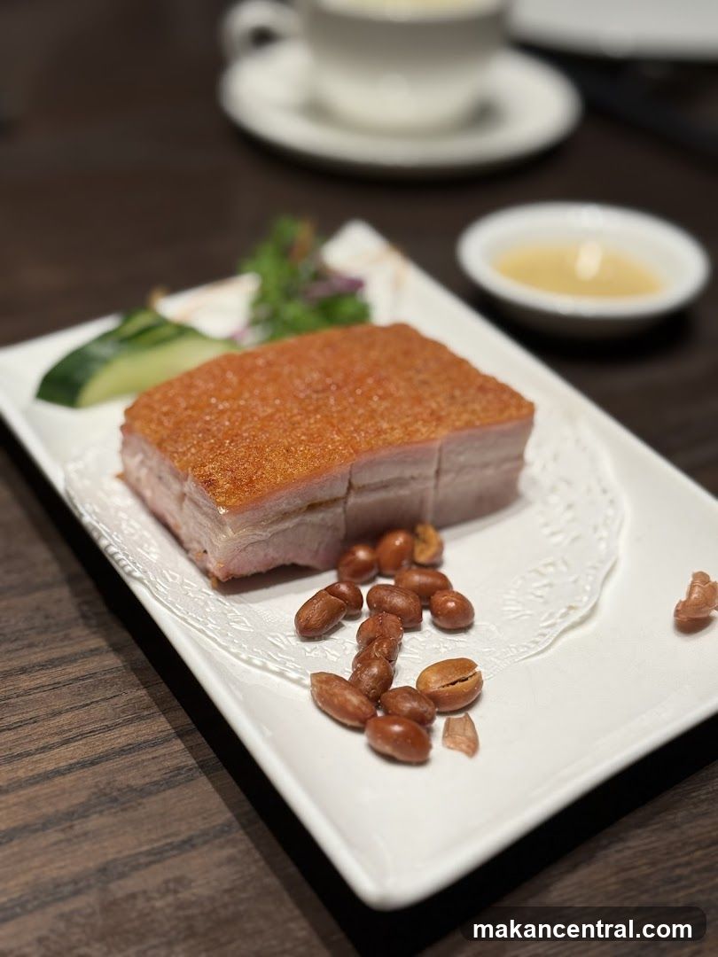 Crispy Pork Belly with Peanuts