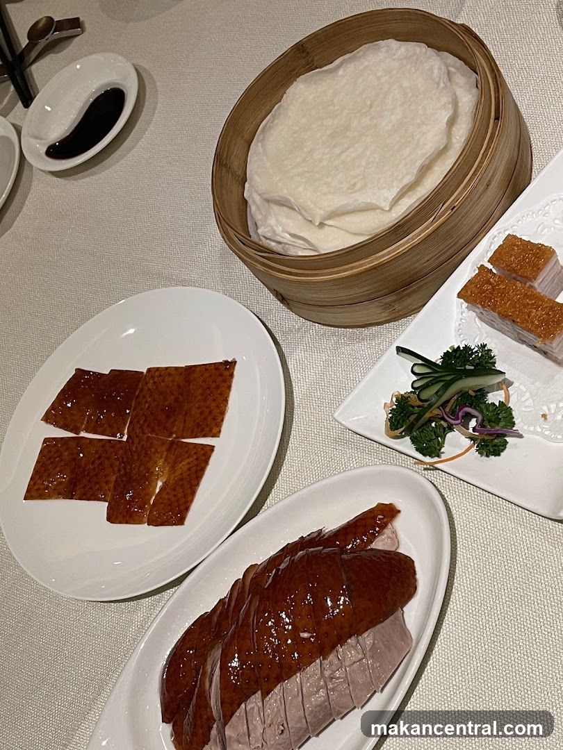 Peking Duck and Crispy Pork Belly