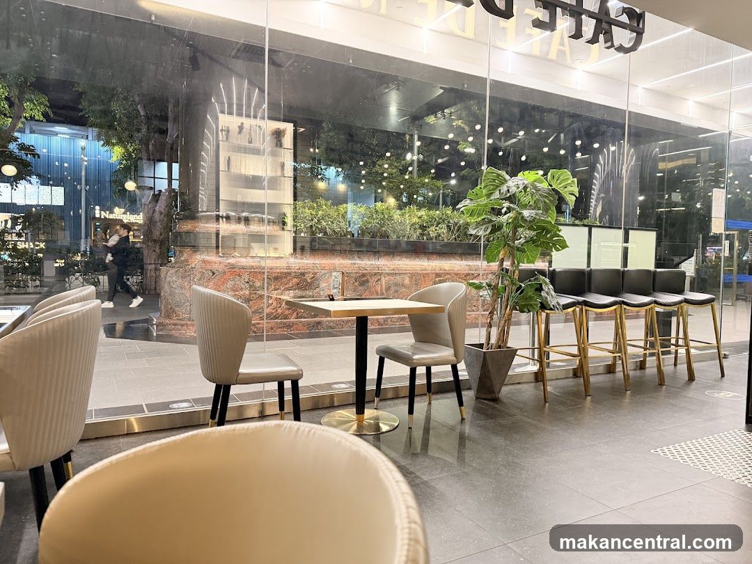 Cafe Interior with Seating