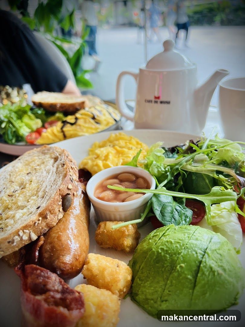 Breakfast Platter with Teapot