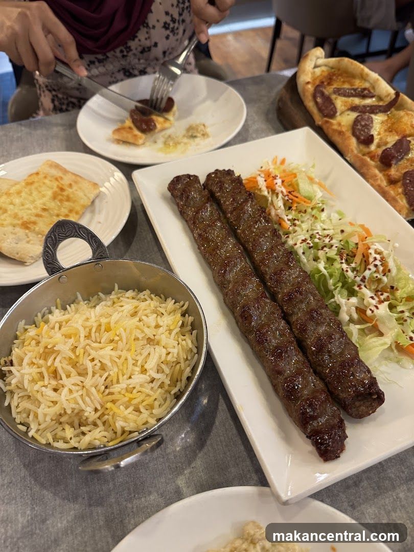 Dining Table with Food