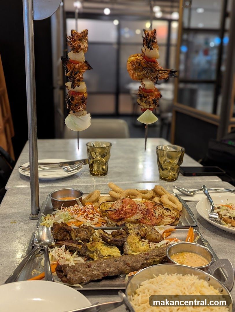 Restaurant Interior Food Display