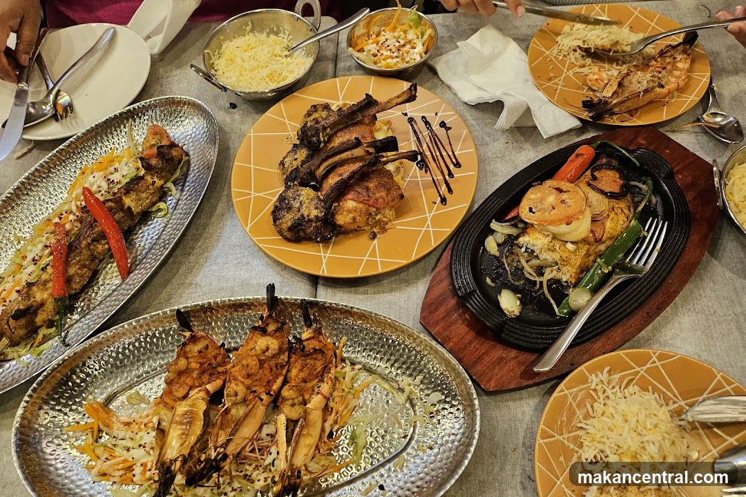 Dining Table with Food