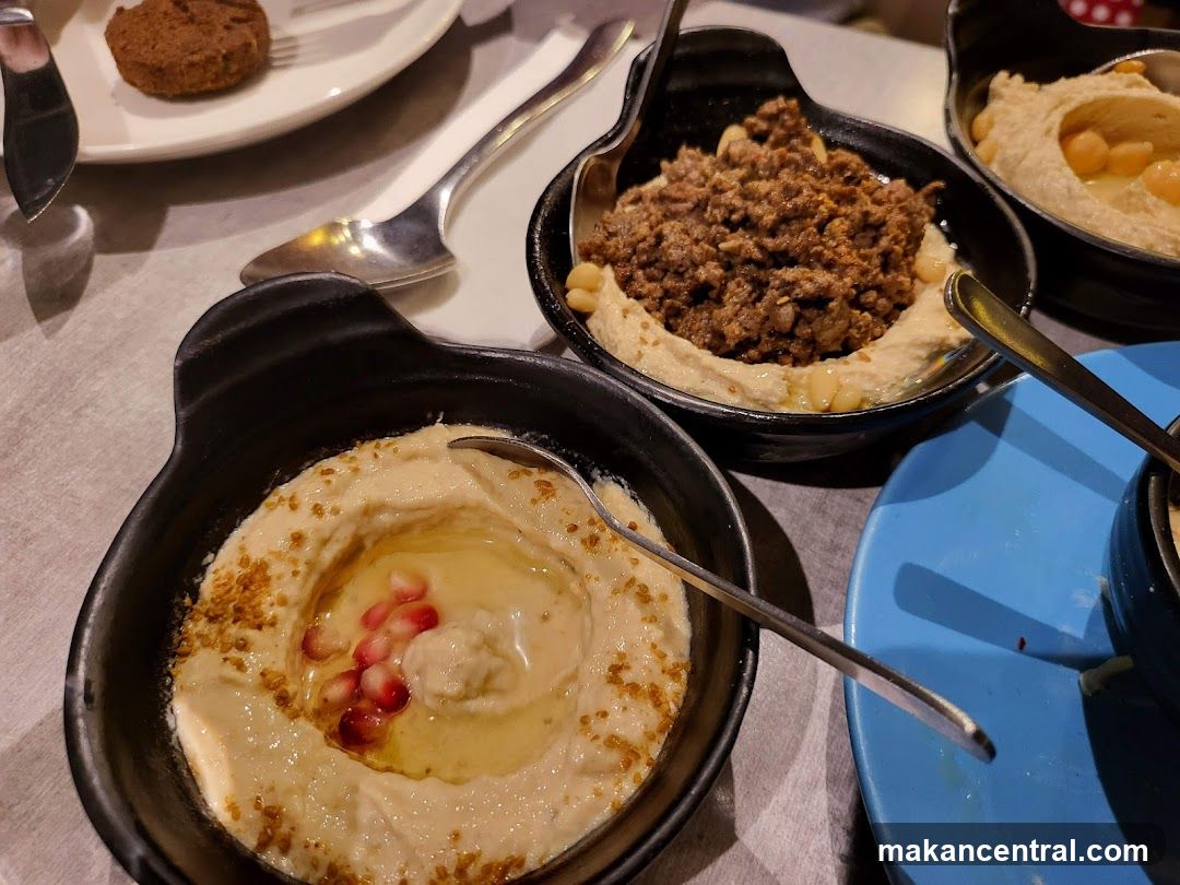 Dining Table with Middle Eastern Dishes