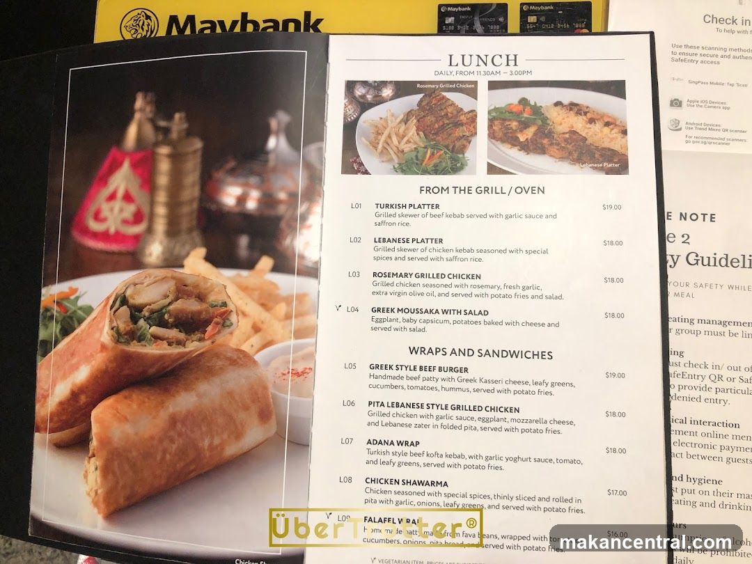 Lunch Menu