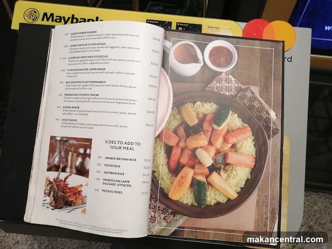 Restaurant Menu