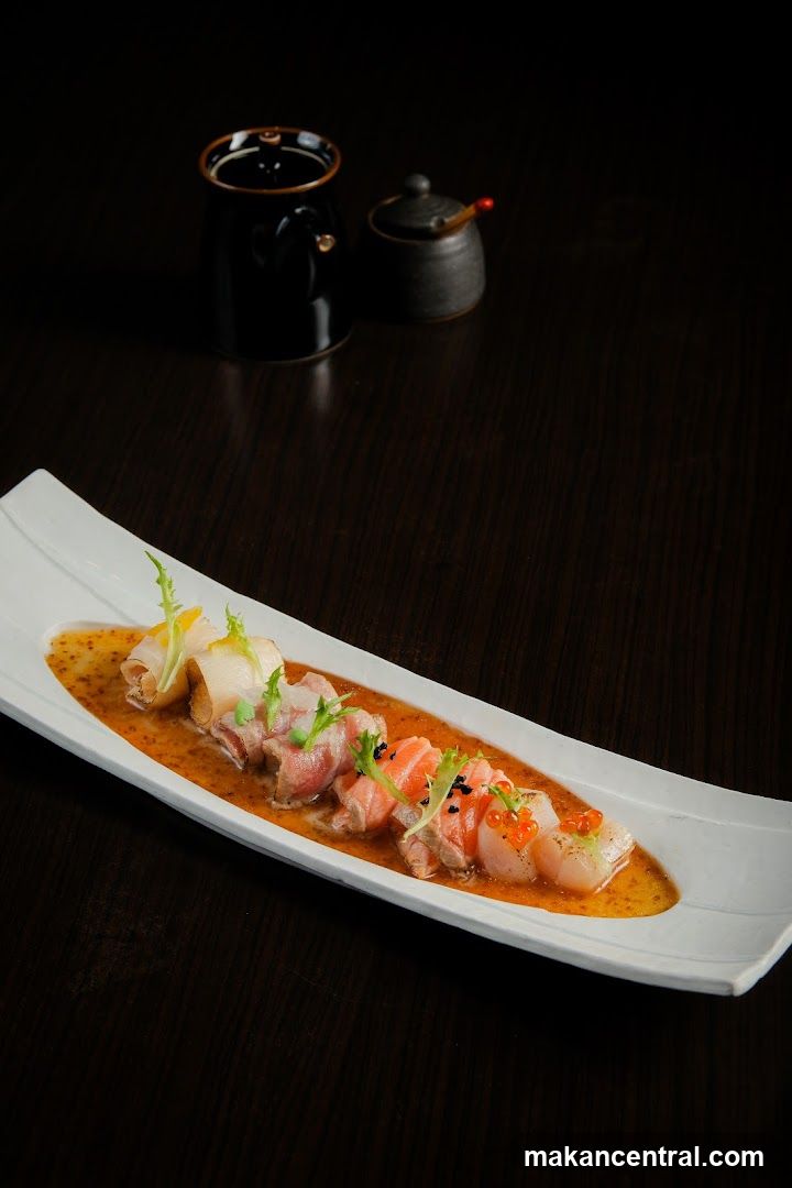 Sushi Platter on Long Plate