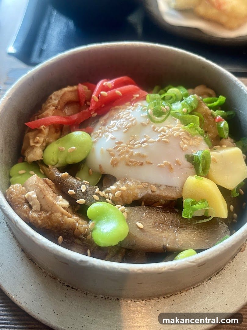 Bowl of Japanese-style rice dish
