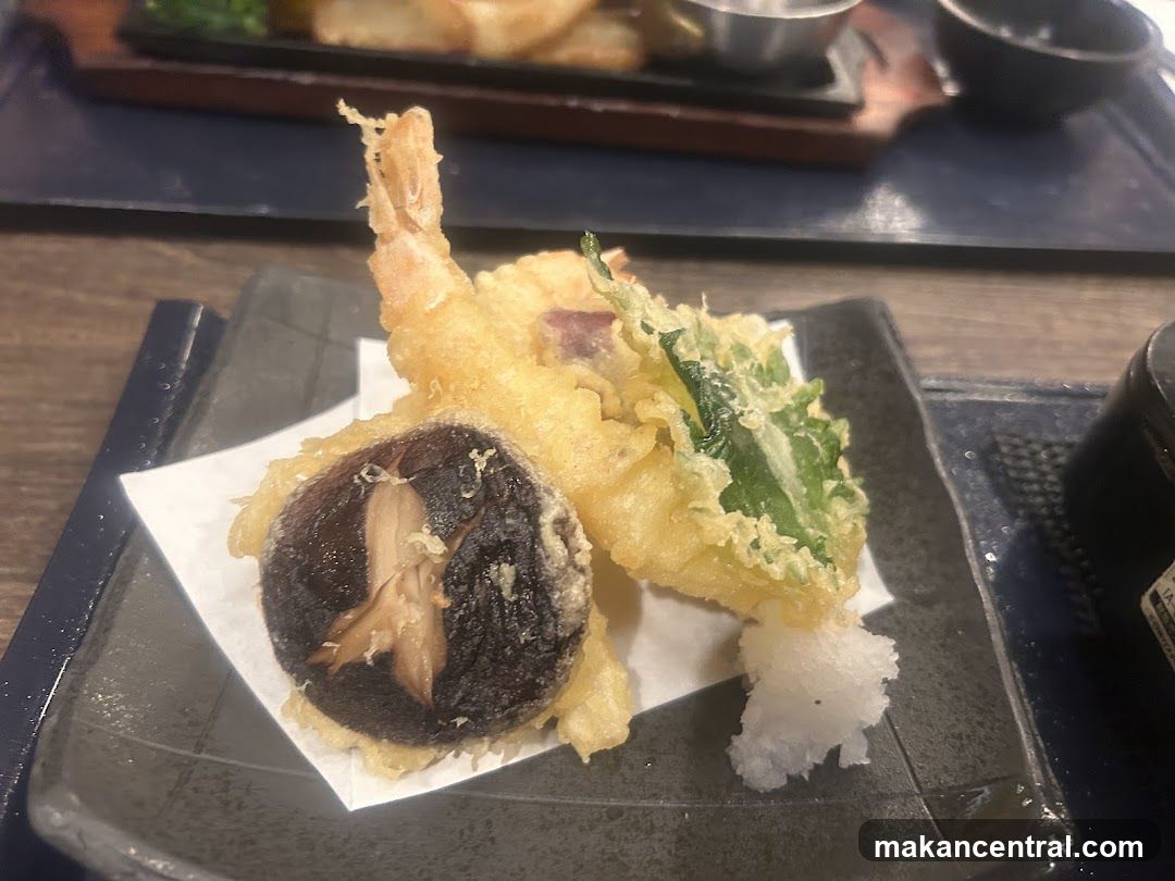 Takoyaki or Tempura Dish