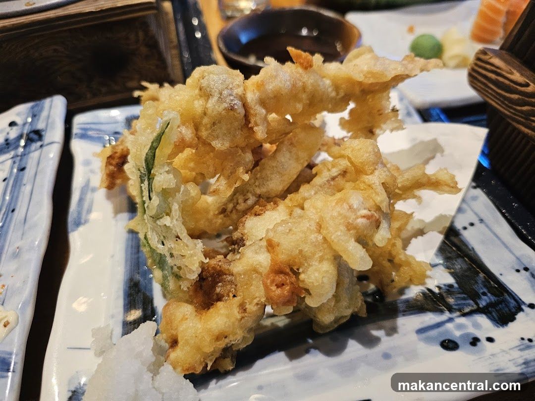 Takoyaki or Tempura Dish