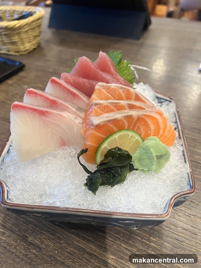 Sashimi Plate on Ice