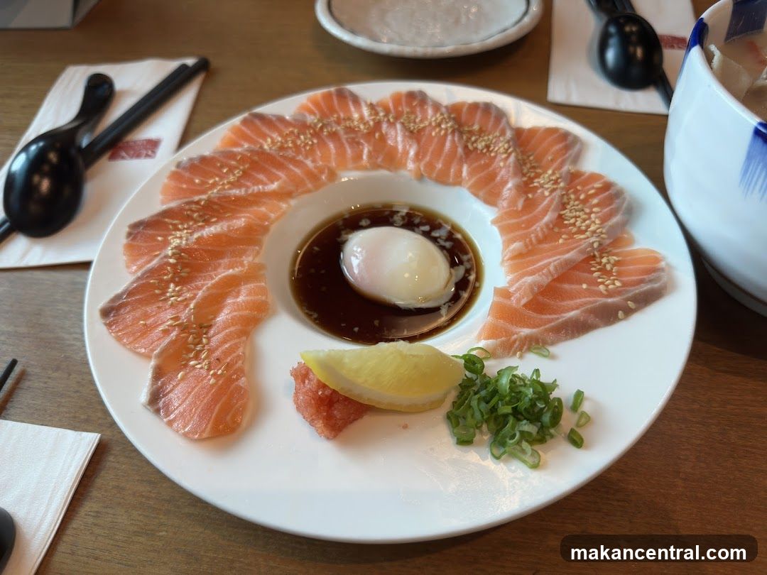 Salmon Sashimi Plate