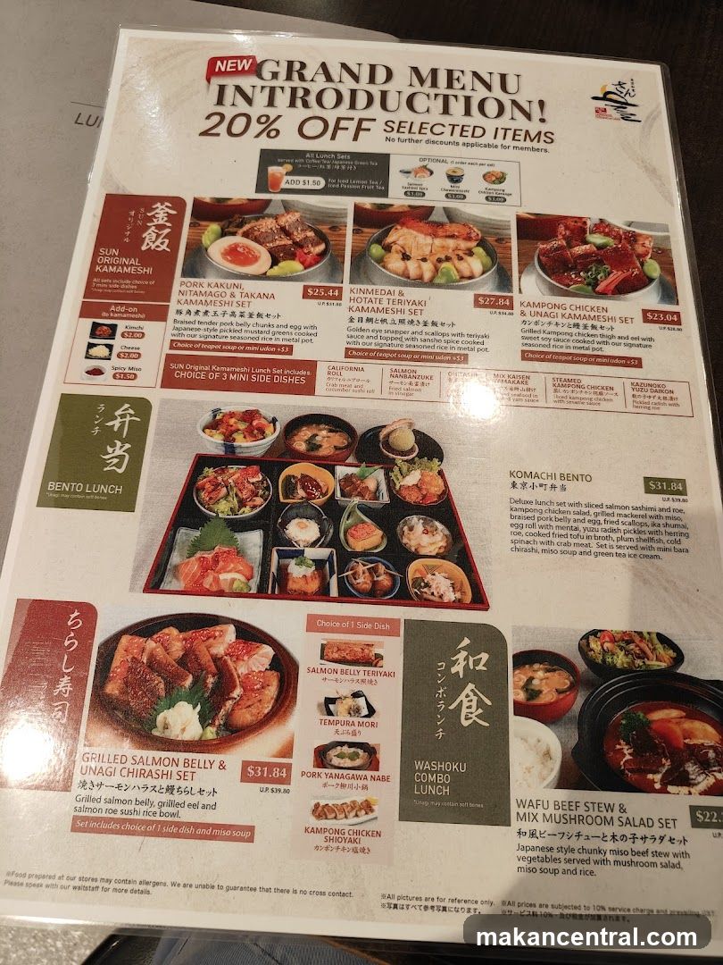 Grand Menu Introduction