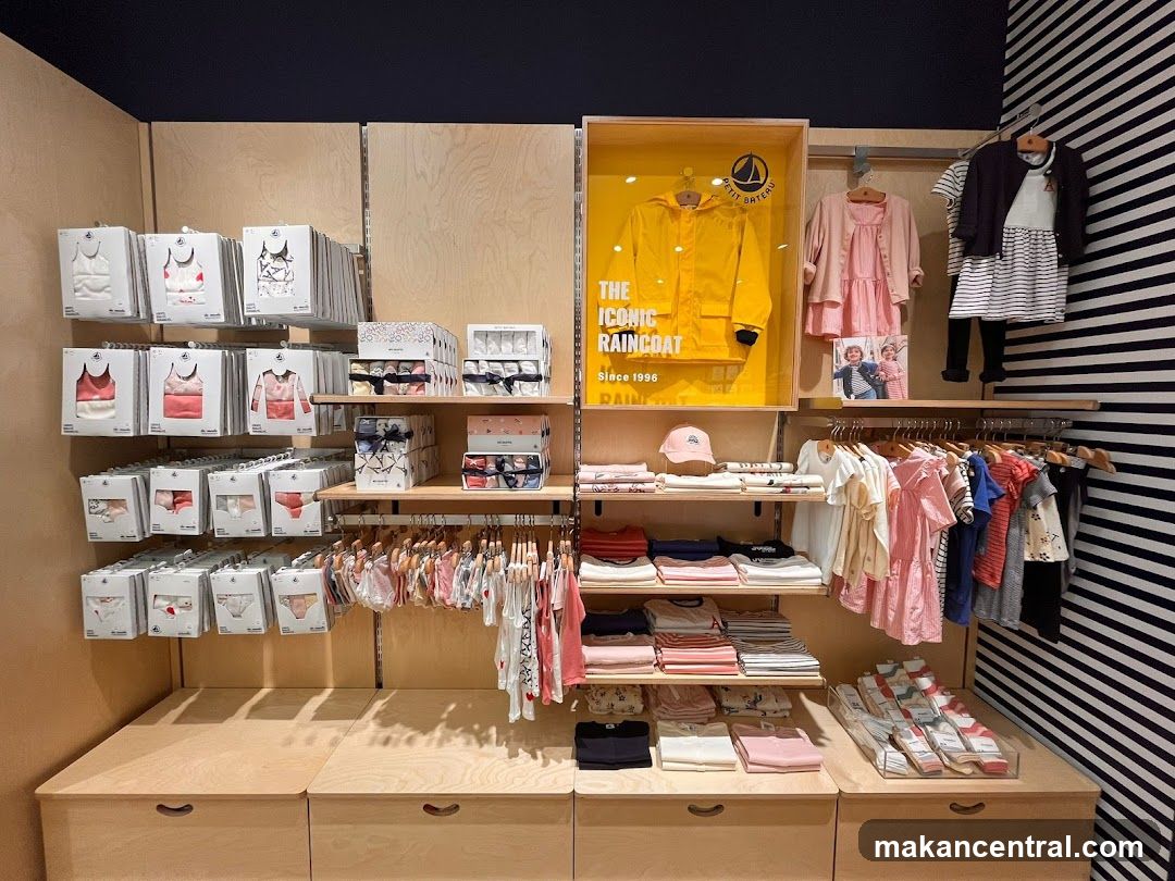 Interior Children's Clothing Store Display